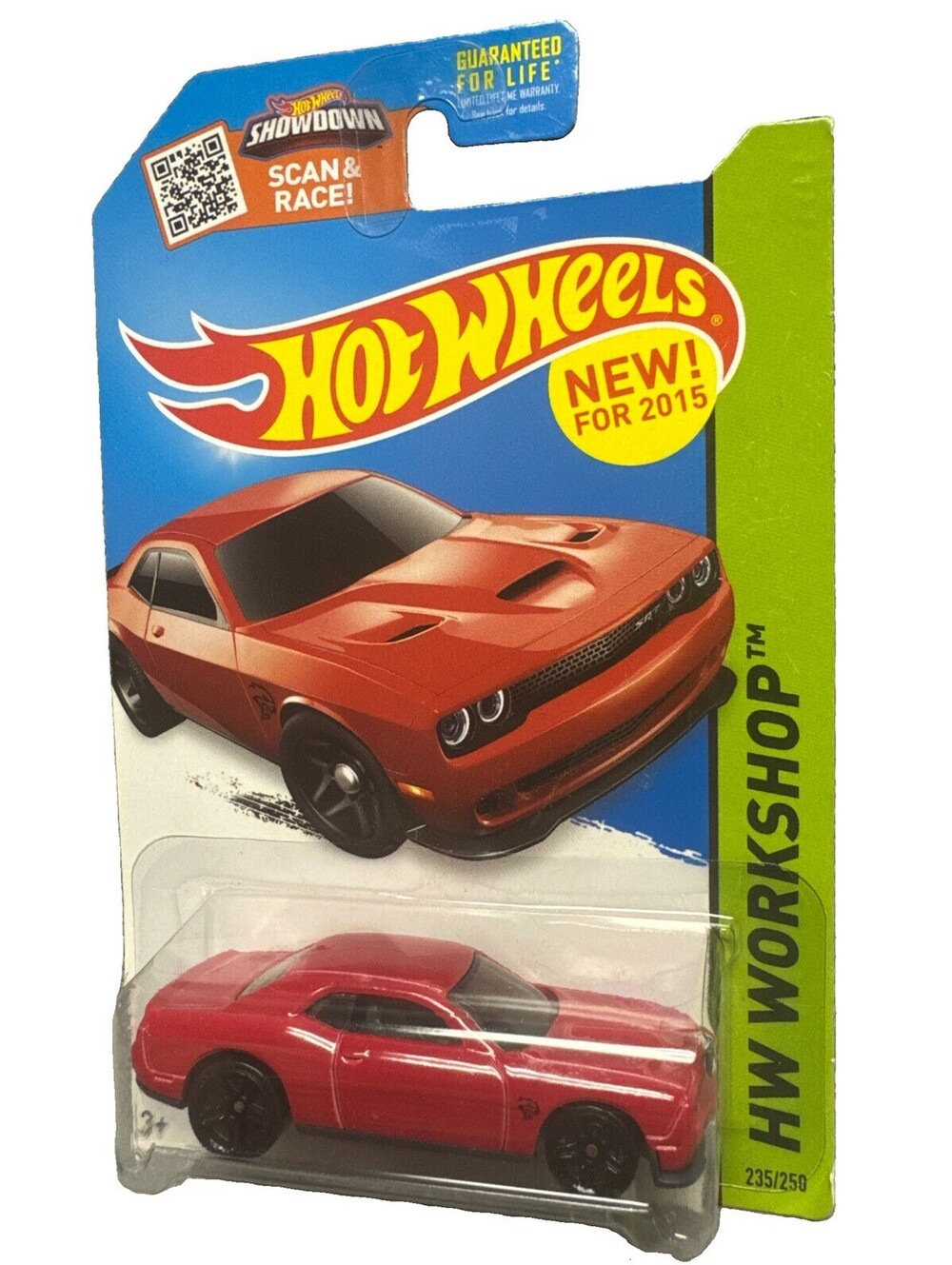 Hot Wheels 2015 '15 Dodge CHallenger SRT HW Workshop Red Variation
